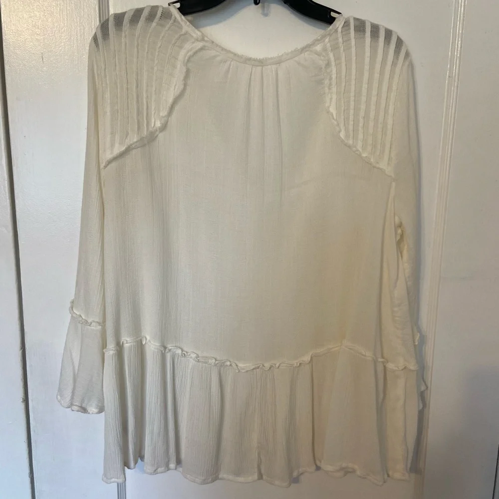 Free People Flowy Boho  Tunic Top Size Medium